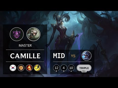 Camille Mid vs Talon - KR Master Patch 9.20