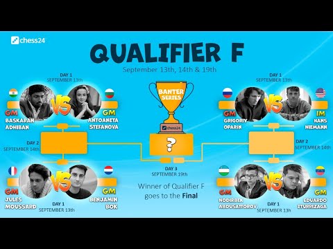 IM Hans Niemannn (USA) vs GM Grigoriy Oparin (RUS) | Banter Series | Qualifier F | Day 1