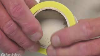 GE Dishwasher Repair: How to Replace the Door Vent Seal (GE Part # WD08X10092)