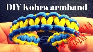 DIY Knyt ett Paracord kobra armband