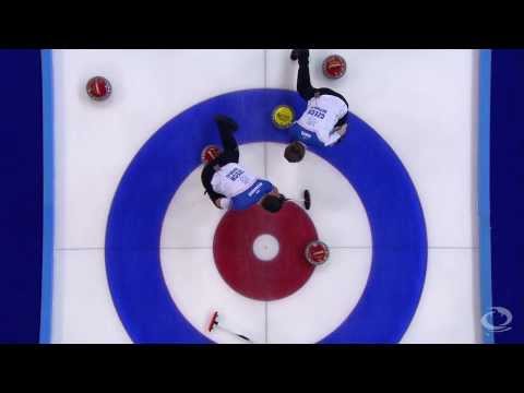 CURLING: GER-CZE Olympic Qual 2013 Men 1v2 HIGHLIGHTS