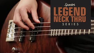 Video thumbnail for Spector Legend 4 Neck-Thru / Walnut Stain by OfficialSpector