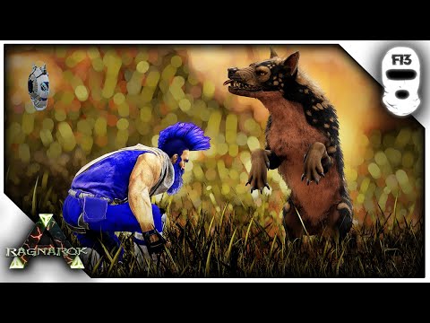TAMING A HIGH LEVEL HYAENODON! EXPLORING MORE DESERT! Ark: Survival Evolved [Master Zoologist E36]