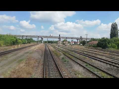 Piranda demarează din gara Satu Mare cu trenul IRN 1944 (cab view) ORIGINAL SOUNDS!!!!