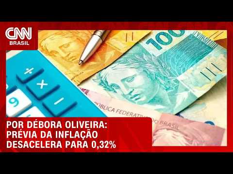IPCA-15: Prévia da inflação desacelera para 0,32%; entenda | LIVE CNN