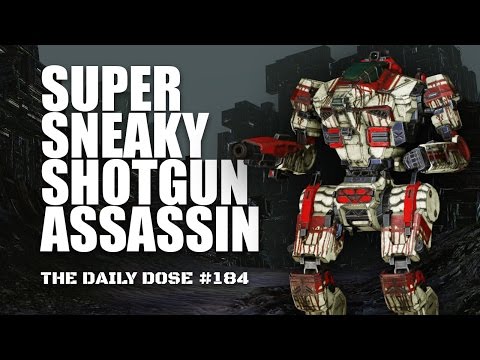 Super Sneaky Shotgun Assassin Hero "Darkdeath" - Mechwarrior Online The Daily Dose #184