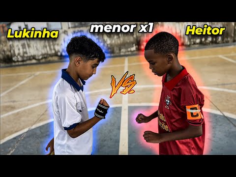 Lukinha vs Heitor - o grande desafio de X1 (jogo da volta)