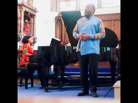 Njabulo Madlala sings Thula sana (Rebeca Omordia - piano)