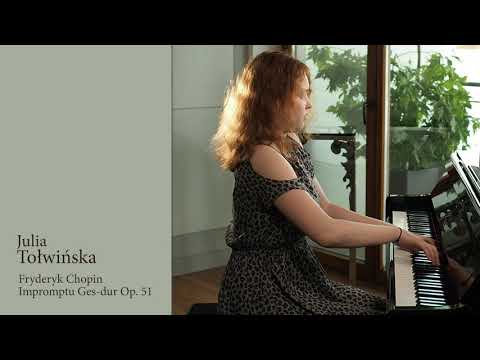 46. Julia Tołwińska - Impromptu Ges-dur op.  51 nr 3