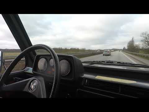 Speedtest: Autobahn + Landstrasse im 230 GE - G-Class