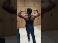 Back double bicep pose 💪 #gymlover #sohailfitness #indiashorts #gymmotivation