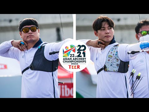 Lee Seungyun v Lee Woo Seok – recurve men's semifinal | Dhaka 2021 Asian Archery Championships