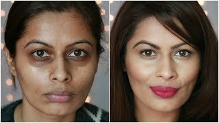 Makeup Basics: डार्क सर्कल कैसे छुपाएं | How to Cover Dark Circles | Concealing Basics | Kavya K