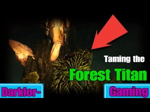 Ark Extinction Taming The Forest Titan Solo (Guide)