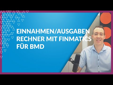 Finmatics BMD Connect - Einnahmen / Ausgaben Rechner richtig verarbeiten