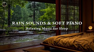 Stress Relief Music with Raindrops Outside the Window 🎶 Relaxing Music for Sleep, Peaceful, Calming