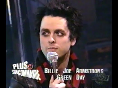Green Day - Interview at MusiquePlus (2004) - American Idiot era