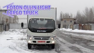 video of [USED]Foton Ollin TX box van cargo truck Logistics Transport 110hp (2019)