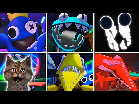 TEK VİDEO DA RAİNBOW FRİENDS İN TÜM BÖLÜMLERİNİ BİTİRDİM 😱😱😱 - Roblox