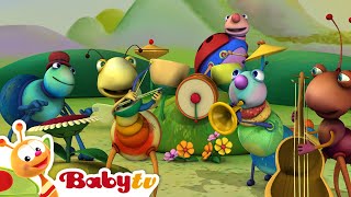Big Bugs Band - African Music 🎻 | Music &amp; Songs for Kids 🎵 | Cartoon @BabyTV