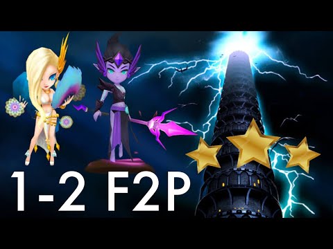 TOA HELL 1-2 LAIMA, ASCHUBEL TEAM F2P SUMMONERS WARS