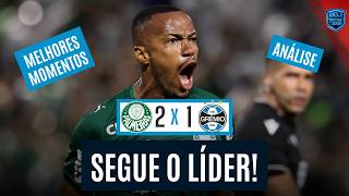 MARLON FREITAS BRILHA E PALMEIRAS É LÍDER! | PALMEIRAS 2X1 GRÊMIO