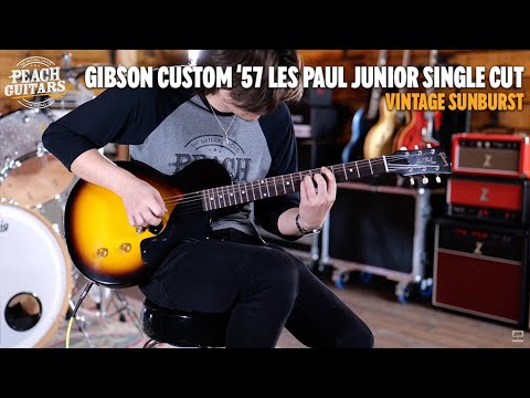 Immagine Gibson Custom Shop '57 Les Paul Junior Reissue 2019 - Present - Vintage Sunburst VOS - 5