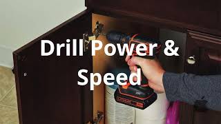 DEWALT vs. CRAFTSMAN vs. BLACK+DECKER: Which Cordless Drill 