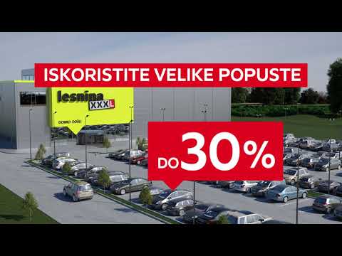 Lesnina Akcija – Besplatna Dostava I Montaža od 22.10. do 24.10.