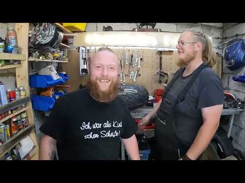 Riesenrad aufgezogen: Wie geht das ?