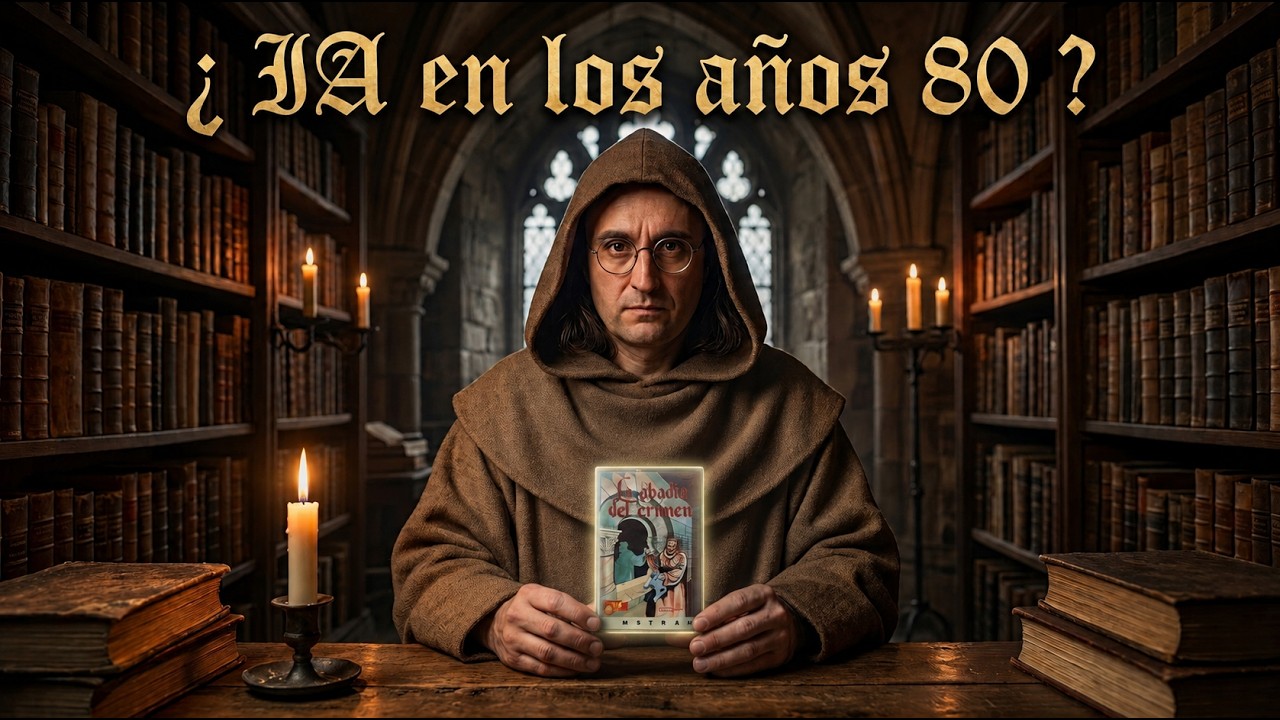El juego IMPOSIBLE de 1987 que ya usaba IA -  historia de la Abadia del Crimen