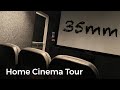Home Cinema Room Tour With 35mm And Digital Projectors