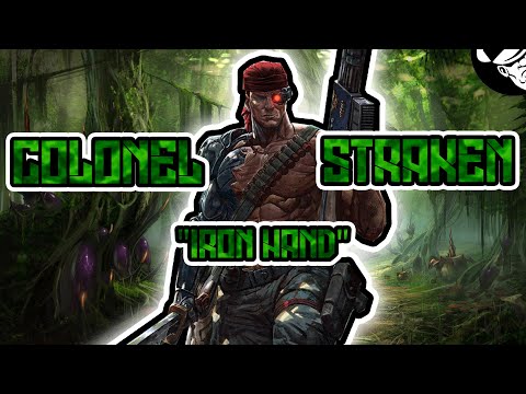 The most BADASS Guardsmen in 40k! Col. "Iron Hand" Straken | Fast Lore! | Warhammer 40,000