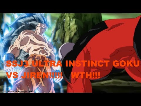 SSJ3 Ultra Instinct  Goku Vs Jiren!!!! Reaction (Fan Animation)