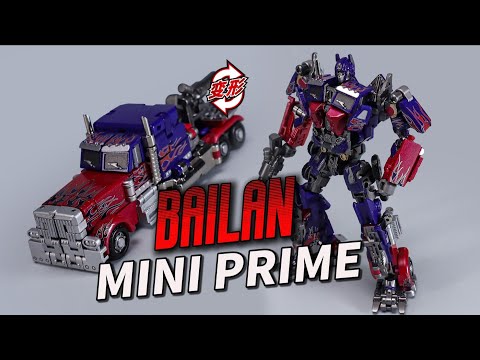 BaiLan Toys BLT01 12cm Roadmaster Movie Optimus Prime stop motion.