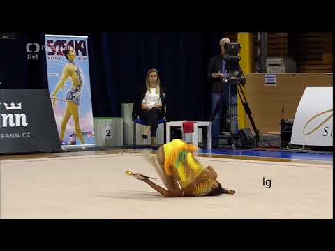 Yeva Meleshchuk Clubs Final Grand Prix Brno 2020