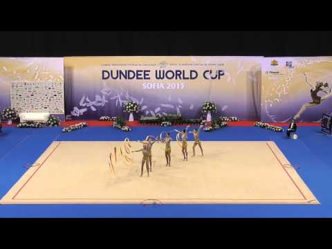 FIG RG Dundee World Cup 2015 - Finals - Bulgaria - 5 ribbons