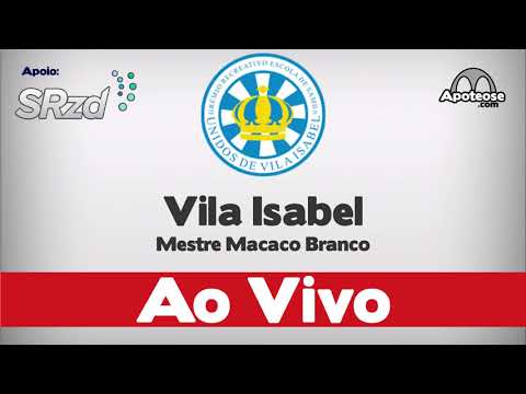 Vila Isabel 2020 - Bateria no desfile oficial - Áudio ao vivo - #desfile2020