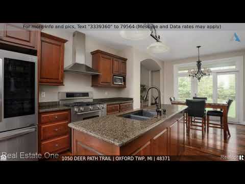 Priced at $564,900 - 1050 DEER PATH Trail, Oxford Twp, MI 48371