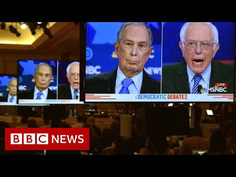 Democratic debate: Bloomberg rivals line up to attack billionaire - BBC News