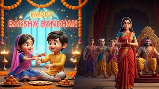 Raksha Bandhan Story for Kids | Raksha Bandhan | Krishna Draupadi Real Kahani | Hindi storys #viral