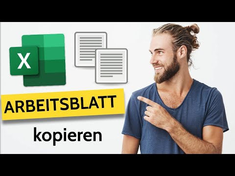 Arbeitsblatt in Excel kopieren