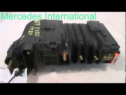 2007 Mercedes S550 FUSE BOX 2215401250 - mbiparts.com Used OEM Mercedes Parts - Dismantlers &... OEM