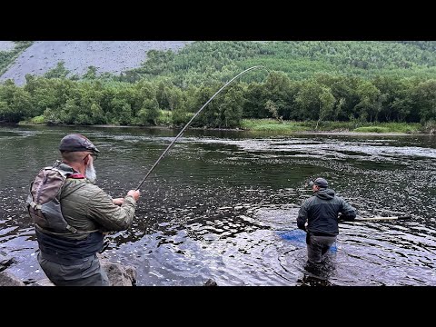 Alta, Sautso 2024 – Battling Big Salmon under the Midnight Sun