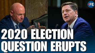 Mark Kelly Grills Jay Clayton Over 2020 Election In Heated DNI Confirmation Hearing | WORLD NEWS