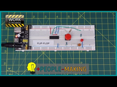 EP A005 - Interruttore On/Off con Filp-Flop  4013B