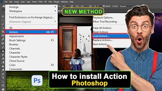 How to install Action in Photoshop 2024 | Tutorial for Beginners
