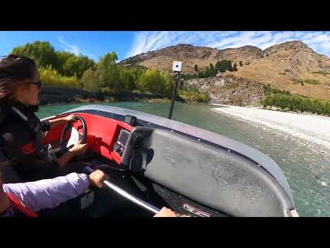 Shotover River Extreme Jet Boat Ride in  Queenstown Adventure