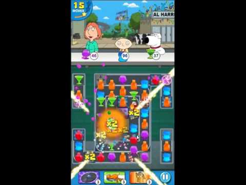 Family Guy Another Freakin Mobile Game Level 97 - NO BOOSTERS