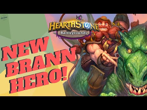 BATTLECRY GOD DINOTAMER BRANN!| Hearthstone Battlegrounds